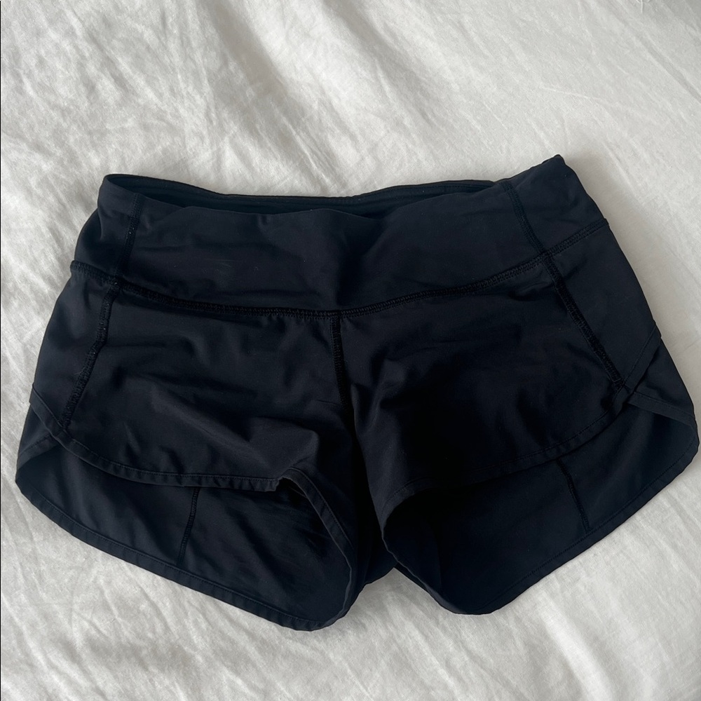 lululemon athletica Black Athletic Shorts size 2